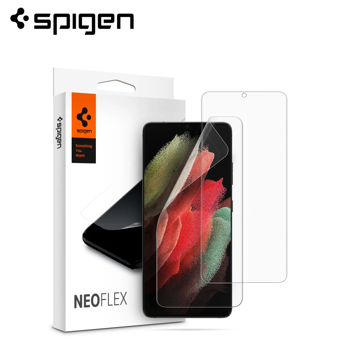 Spigen NeoFlex Screen Protector for Samsung Galaxy S21 Ultra (6.8