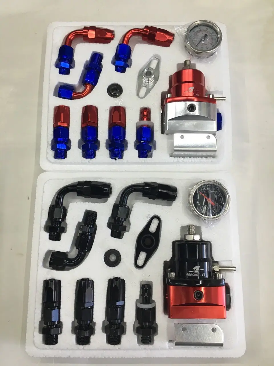 

Modified Fuel Pressure Regulating Valve Adjustable Fuel Regulator Car Turbocharger Set with Tube Power Improve