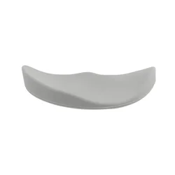 Ergonomic Non-Slip Silicon Gel Mouse Pad with Streamline Wrist Rest Support (GRAY)