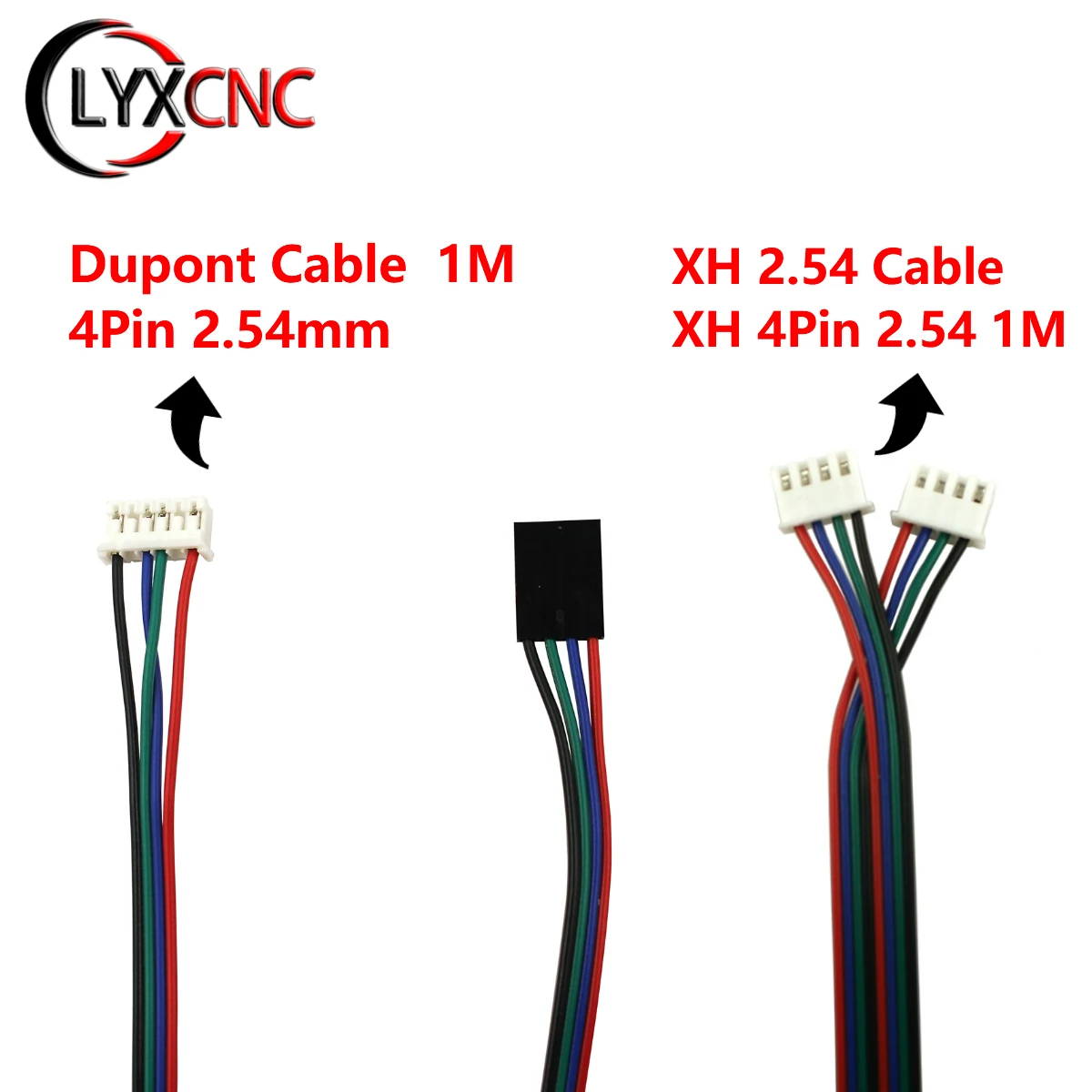 precisioncore printhead 1M DuPont Line Two-Phase 100cm XH2.54 4pin To 6pin Terminal Motor Connector Cables For Nema 42 Stepper Motor Can be Customizable timing belt