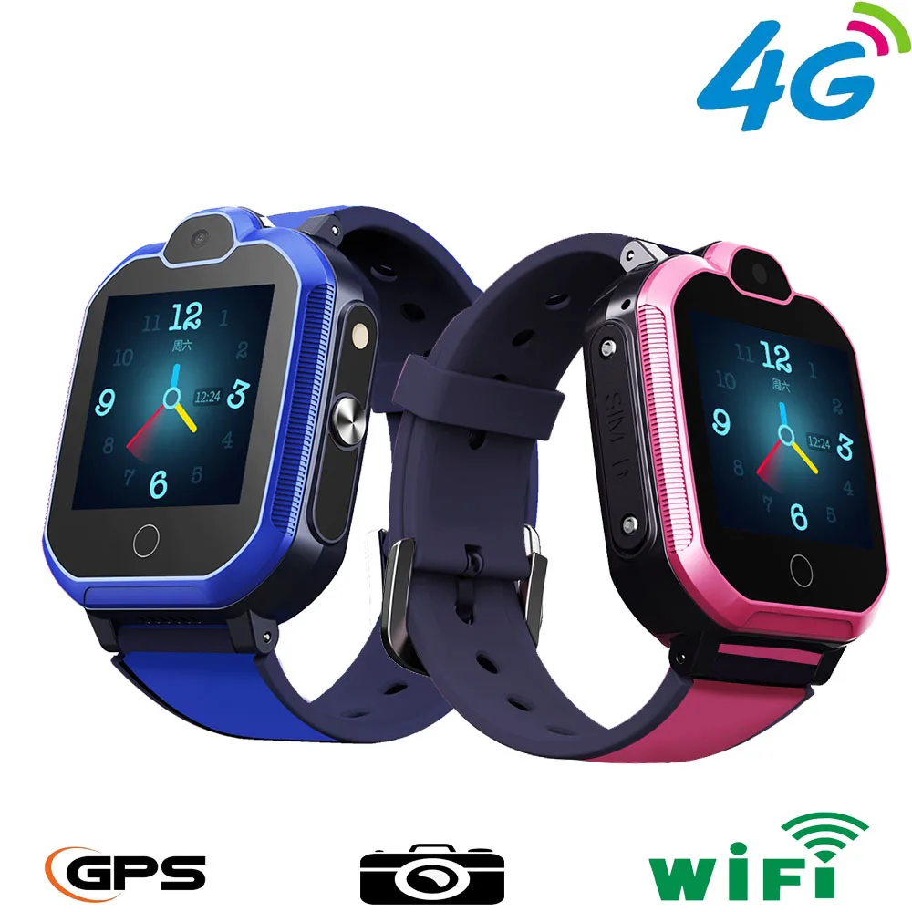 4G Детские умные часы мобильный телефон gps Wifi детские для позиционирования