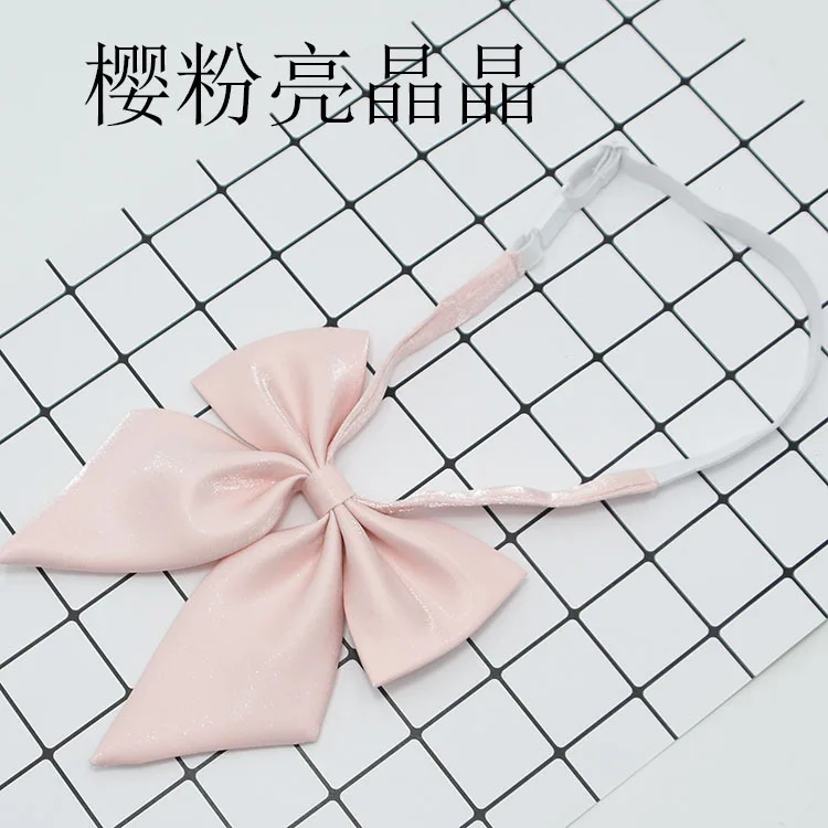 Neue Schleife für Studenten aus Polyester für Damen, Uniformkragen-Schmetterlingsschleife, Mädchen-Schleifen, JK-Hemd-Kleid-Halsaccessoire – Detail 37