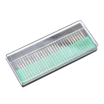 

NICEYARD Diamond Burs Drill Bit Coated Carving Burrs 3mm Diamond Grinding Head Sets Dremel Rotary Tools Accessories 30pcs/Set