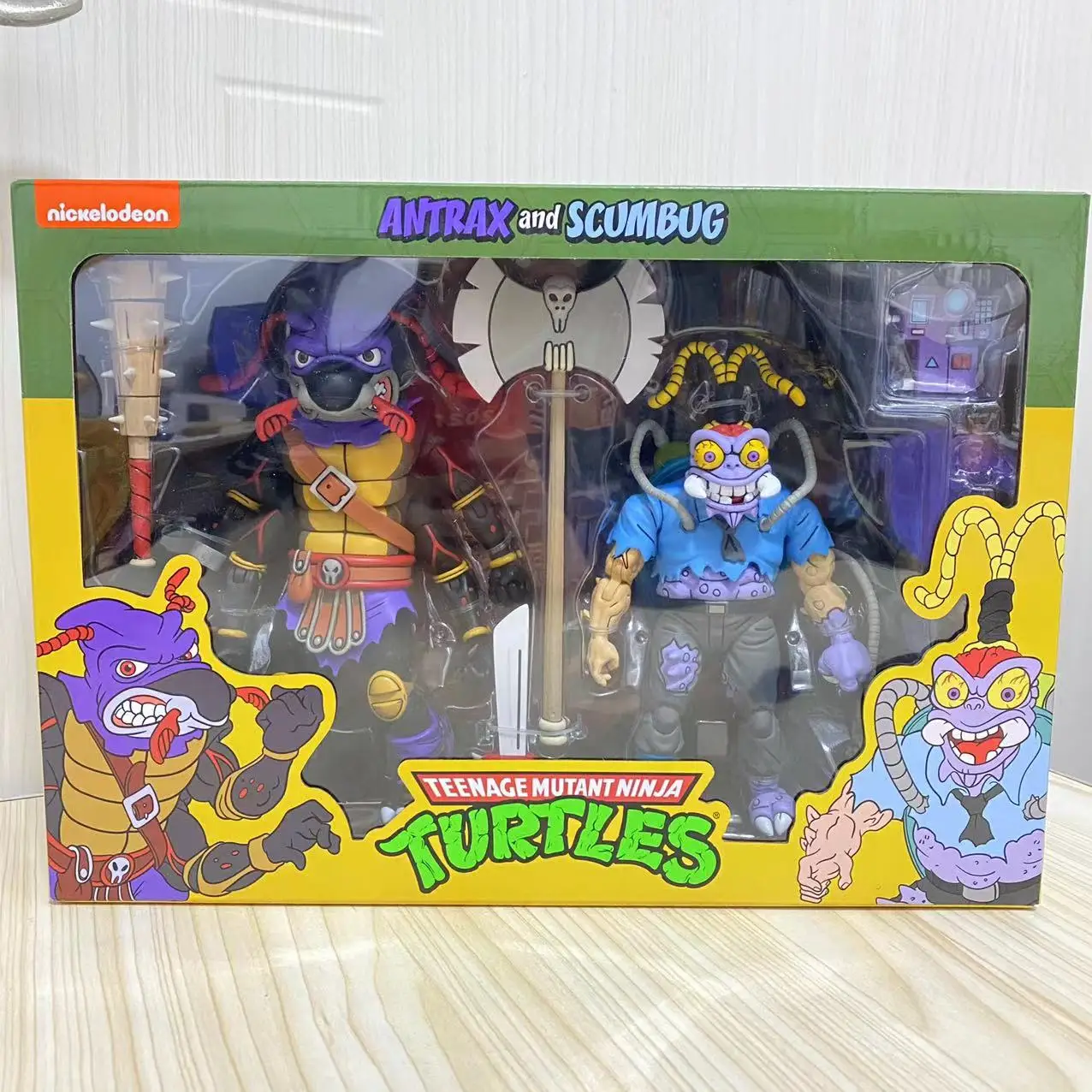 NECA 54227 черепаха муравьиный человек VS Bedbug Мужской комплект 7 дюймов модель |