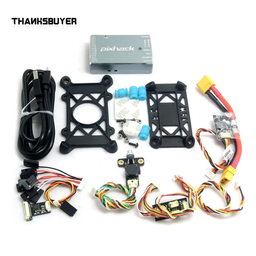 2020 обновленный Контроллер полета CUAV Pixhack 2.8.4 Combo STM32F427 Cortex M4 для квадрокоптера