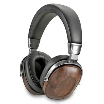 B8 Walnut Wood Wearing HIFI Fever Headphones 50mm Beryllium Dynamic High Fidelity Headphones Stereo Noise Cancelling Headphones 1