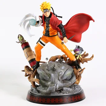 

Naruto Shippuden Uzumaki Naruto Combat Burning Wind with Light PVC Figure Collectible Model Toy