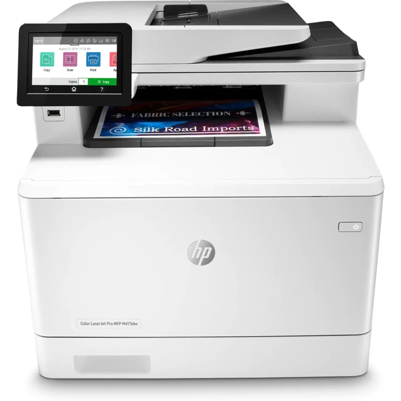 МФУ лазерный HP Color LaserJet Pro M479dw(W1A77A) A4 Duplex WiFi белый/черный