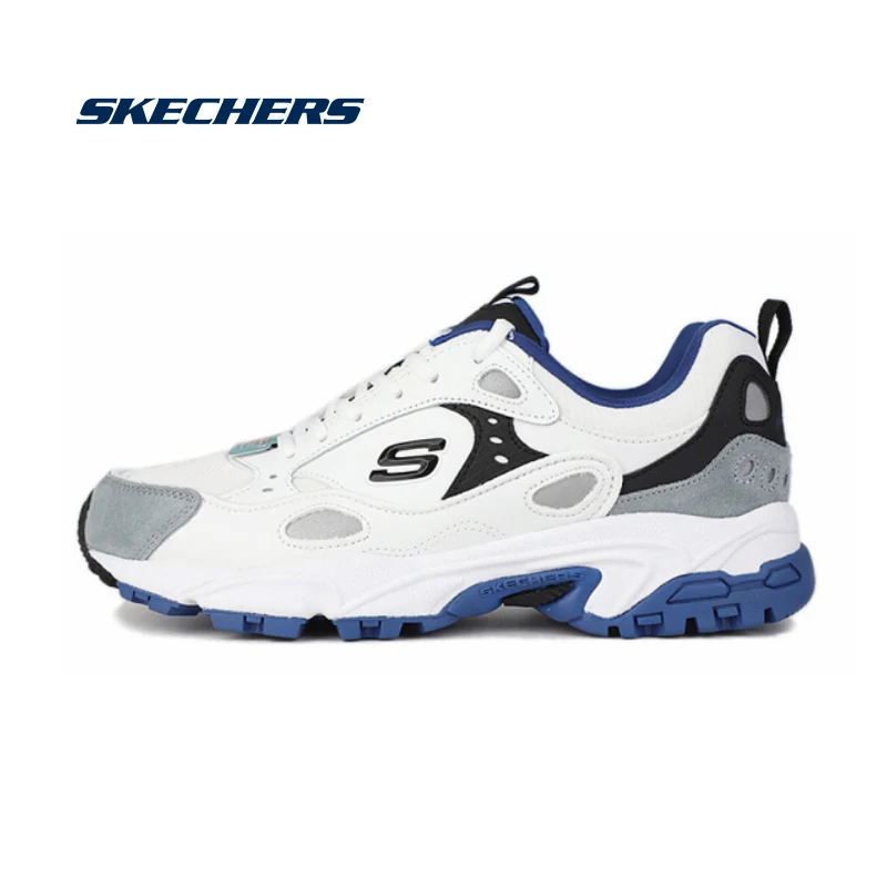 Skechers/мужская повседневная обувь; обувь D'lite на шнуровке; Мужская брендовая Роскошная обувь; мужские кроссовки; Tenis masculino zapatillas hombre; 999307-BLK