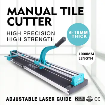 

Manual Tile Cutter 40 Inch Tile Cutter Machine for Large Tiles Floor Adjustable Professional Handyman Ceramic