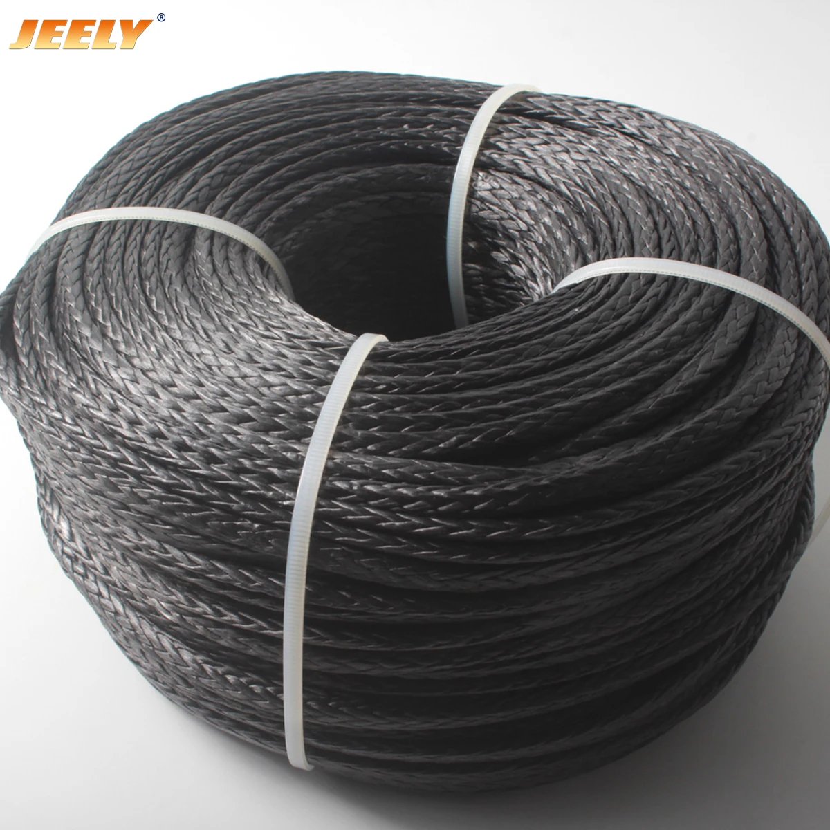 

Jeely 10MM UHMWPE Braid Marine Hawser Winch Rope 5m Length