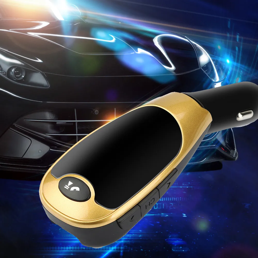BT-X5B беспроводной Bluetooth lcd MP3-плеер автомобильный комплект SD MMC fm-трансмиттер с USB модулятором поддержка мобильного A2DP функция 1008