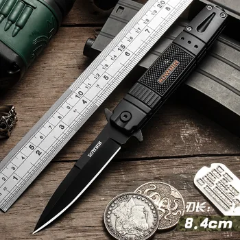 

EDC Small Saber Folding Knife Blade 5Cr 13Mov Handle PPS Fiber High Quality Outdoor Military Tactical Survival Clasp-Knife