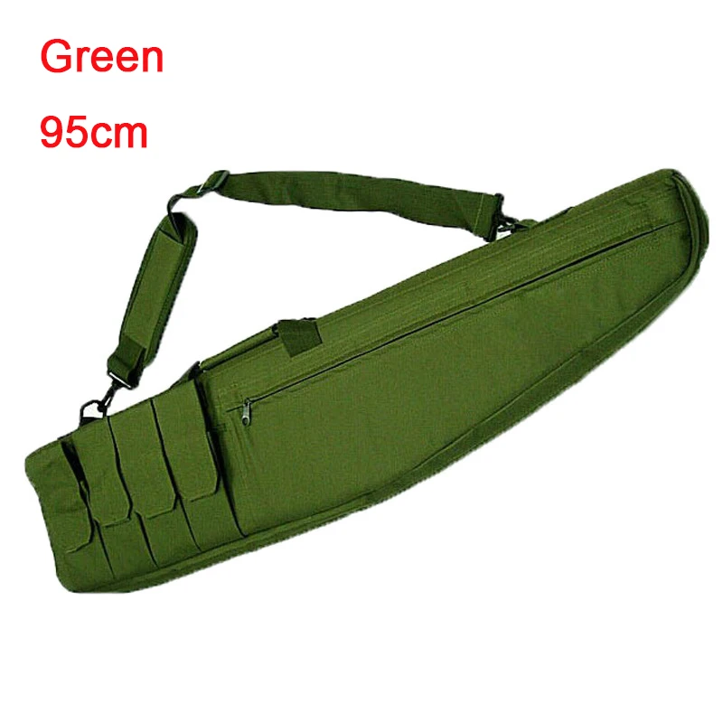 Tactical Military 70 95 120cm Rifle Gun Bag Case Backpack Waterproof Airsoft Rifle Shoulder Backpack Shooting Hunting Bag Pack - Цвет: 95cm green