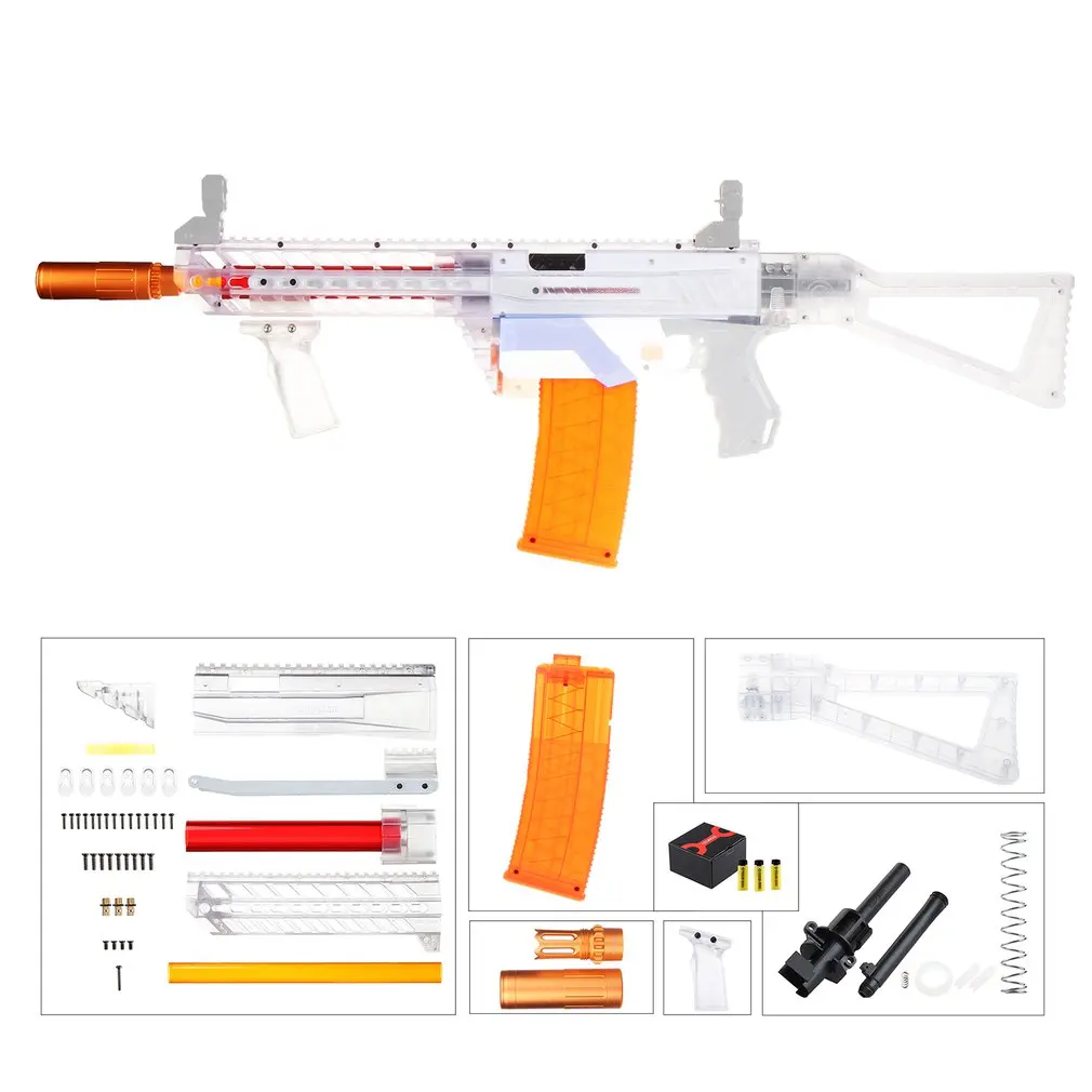 Рабочий FCZ-W008 Retaliator части комплект для Nerf N-Strike Elite Stryfe Blaster Mod комплекты аксессуары для Игрушечного Пистолета