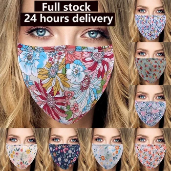 

2020 Cute 3D Printed adult Children Face cover 2020 Fashion Accessories Washable Cosplay Face cover