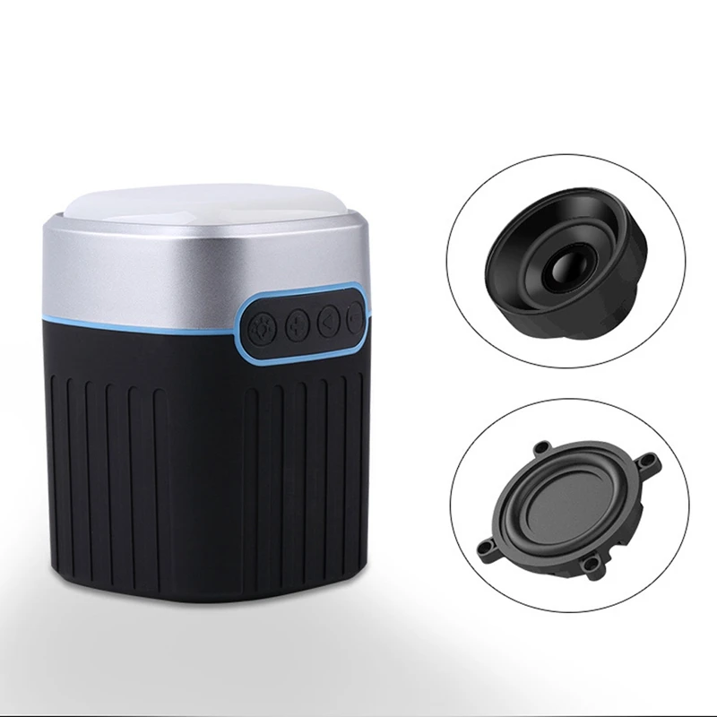 Led освещение водонепроницаемый Bluetooth динамик портативный для улицы спортивный динамик s 3D объемный стерео шокирующий тяжелый бас с fm-радио