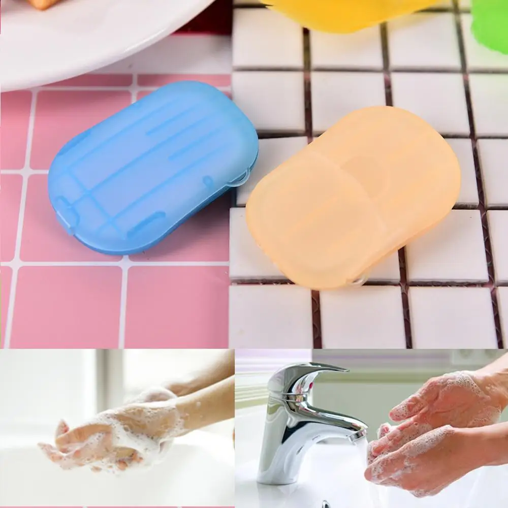 Portable Soluble Disinfectant Soap Paper Foaming Paper Soap Flakes Travel Outdoor Washing Cleaning Hand Commute Before Meal Portable Soluble Disinfectant Soap Paper Foaming Paper Soap Flakes Travel Outdoor Washing Cleaning Hand Commute Before Meal