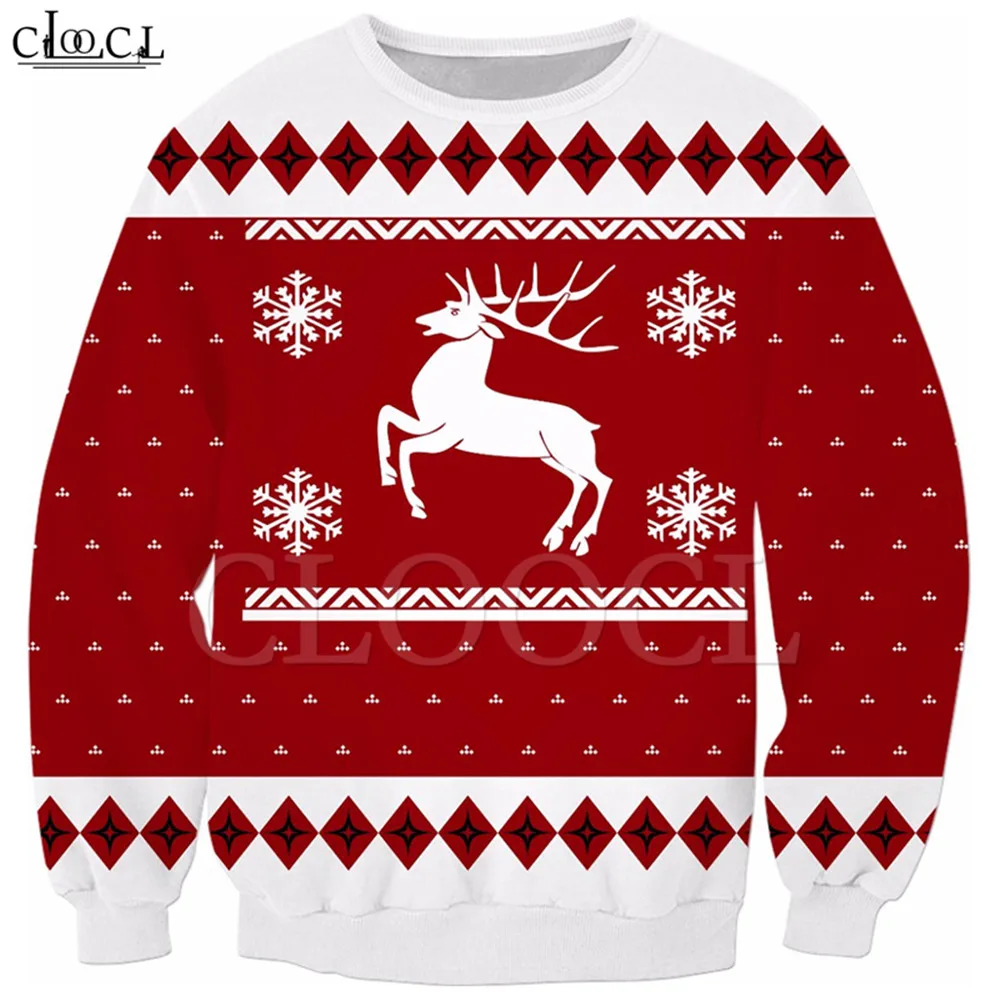 Sweatshirt 28 Прямая, модная Рождественская Толстовка с круглым вырезом и 3D-принтом Hanukkah, повседневные пуловеры для мужчин и женщин - Цвет: Sweatshirt 28