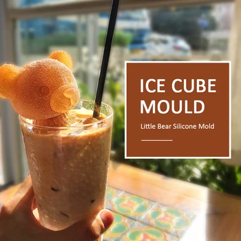 

3D Toy Silicone Food Grade Little Bear Mold Fondant Cake Moulds Chocolate Mould Decor Ice Cube Mold Kitchen Baking Accessories