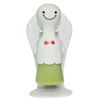 

Creative Cute Sunny Doll Shape Exfoliating Facial Cleansing Brush Algae Antibacterial Face Wash Cleaning Makeup Tool With Holder