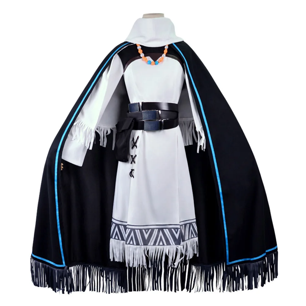 clothes VEVEFHUANG игра Arknights Косплей Hatsuyuki костюм платье униформа полный комплект для взрослых девочек женщин Хэллоуин Карнавальный костюм на заказ - Цвет: clothes