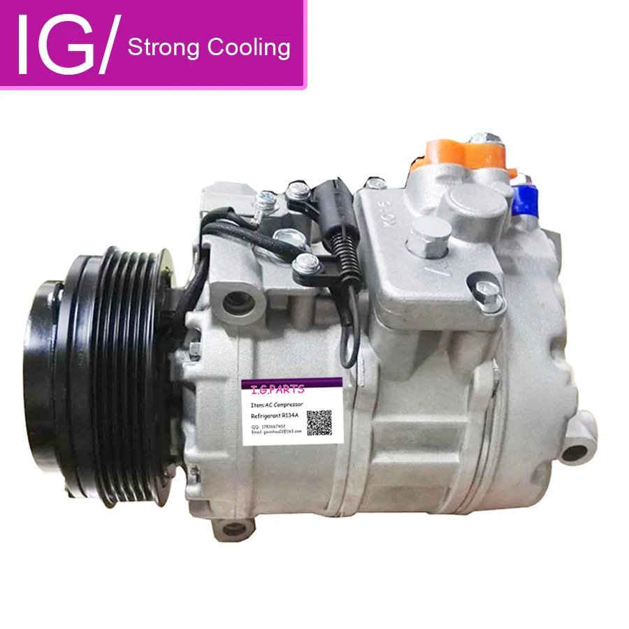 

CAR AUTO A/C COMPRESSOR FOR CAR BMW E38 E39 E46 1995-2003 64526911340