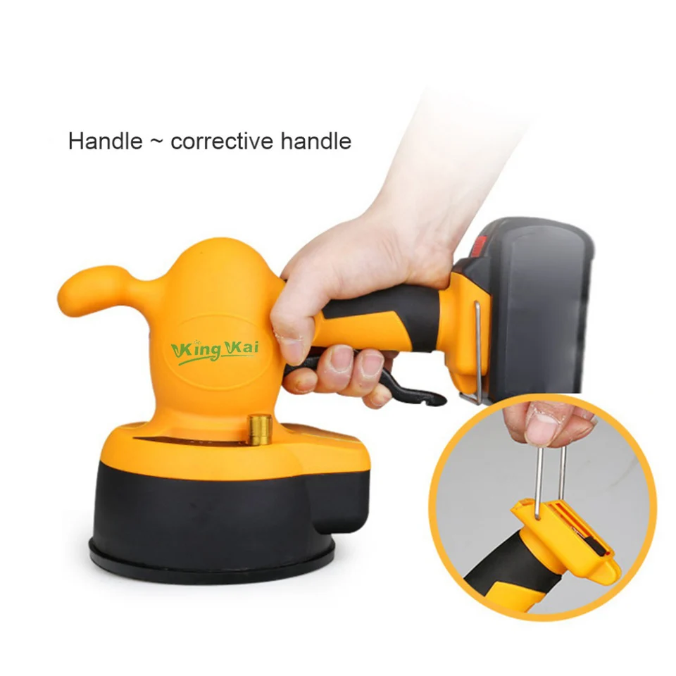 2023 21V Cordless Portable Tile Vibrator Tiling Brick Machine  Automatic Floor Vibrator Leveling Tool  For 100x100cm tiles