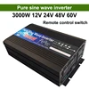 Pure Sine Wave Inverter 12V 24V 48V 60V 220V 3000w 4000w Voltage Solar Power Inverter 12V 220V Converter With Remote Control DIY ► Photo 2/6