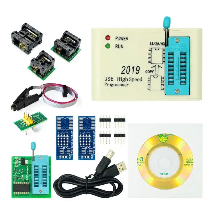 Заводская цена! Высокоскоростной USB-программатор SPI EZP 2019 Поддержка 24 25 93 EEPROM