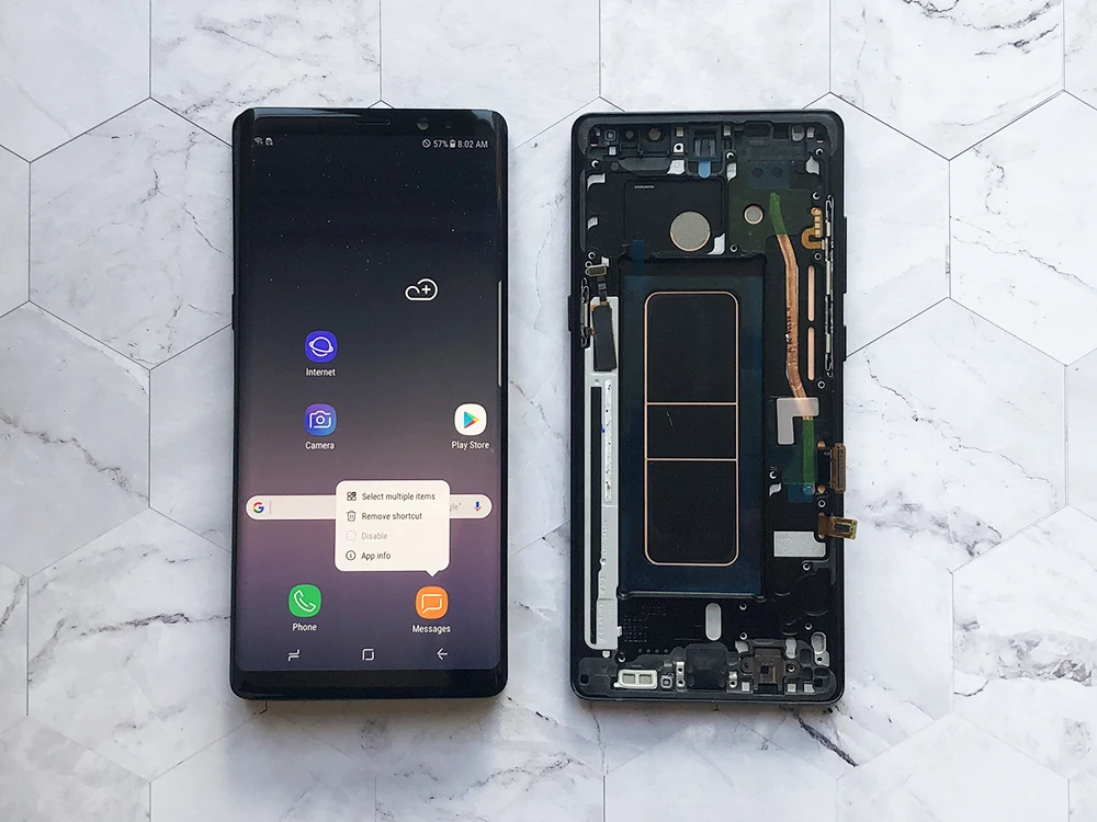 6 3 &quotоригинальный AMOLED дисплей для SAMSUNG Galaxy NOTE 8 ЖК N950 N950F N950N Note8 сенсорный экран