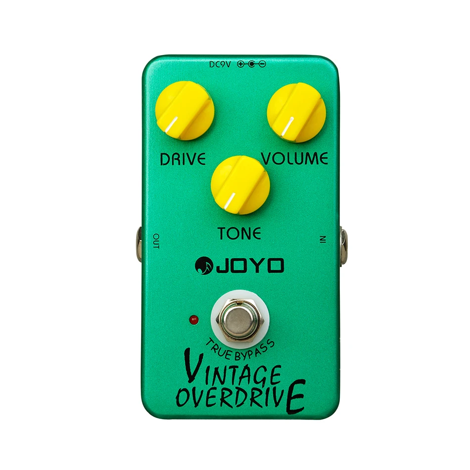 JOYO JF-01 винтажная педаль для гитарного эффекта овердрайв для электрогитары ra True Bypass