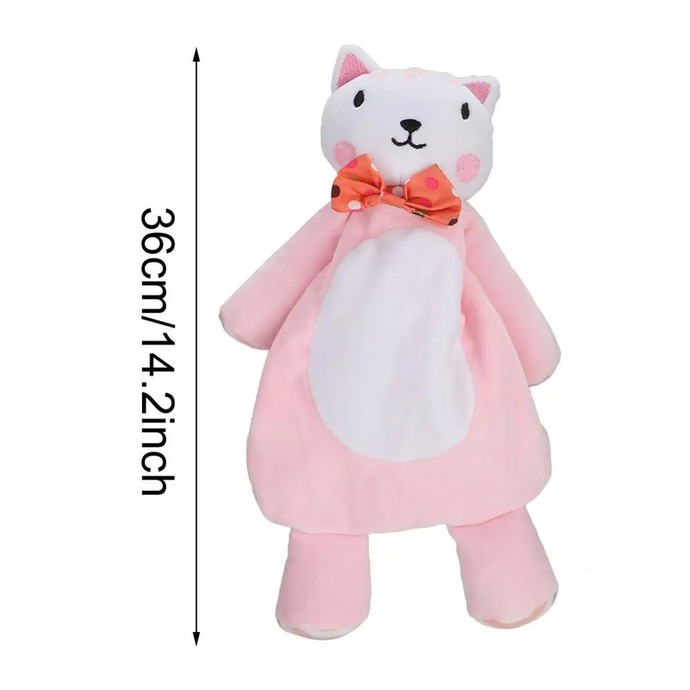 Успокаивающее полотенце для ребенка, плюшевое животное, кукла, безопасное полотенце, одеяло, успокаивающее комфортное полотенце, панда, кролик, защитное одеяло, детские игрушки - Цвет: PP cotton