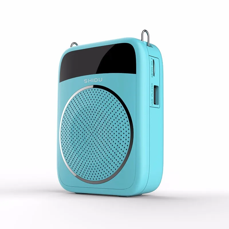

Bluetooth Voice Amplifier 15W Portable Mini Wired Microphone Music Player USB Phone PC for Teachers Tour Guide Yoga MP3 Speaker