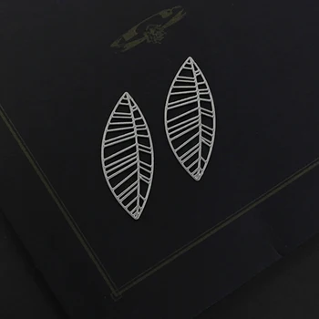 

Making Jewelry Findings Small Size Stainless Steel Bead Metal Pendant Laser Cut Leaf Steel Charm For DIY Necklace Earrings