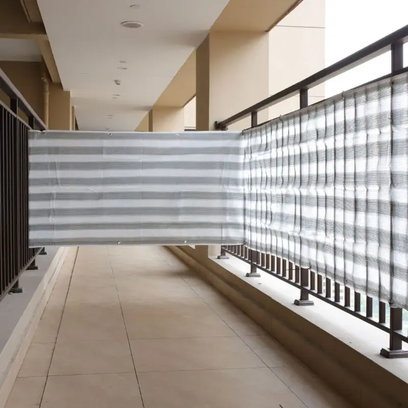 5 м термостойкие балкон конфиденциальности Экран забор теневая чехол анти-УФ ветер защиты