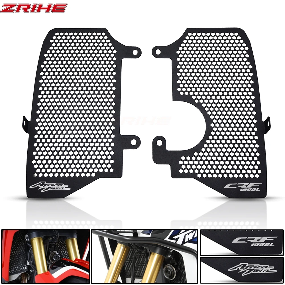 

For Honda CRF1000L Africa Twin/ ADV Sports 2016-2019 Motorcycles Radiator Grille Guard Cover CRF 1000 L Africa Twin ADV Sports
