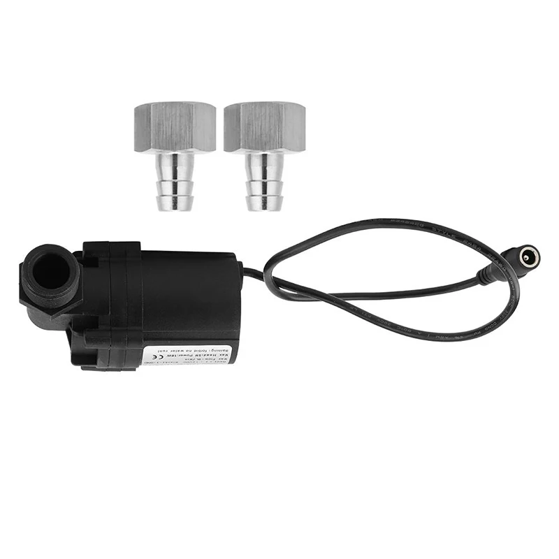 DC12V 18 Вт Homebrew пивоваренный пивной насос бесщеточный с фитингами 9l-10л/мин доморозный насос
