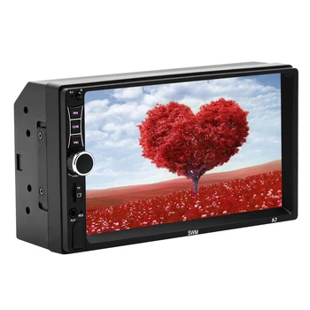 

Bluetooth AUX Auto Stereo Head Unit Touch Screen HD Multimedia Players Double 2 DIN Car Radio 7 inch Display