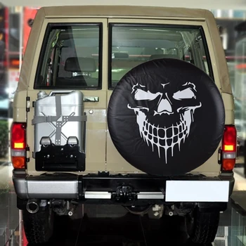 

Heavy-Duty PVC Leather Spare Wheel Tire Cover Case Pouch Protector Bag For Land Rover Defender Freelander 2 DC100 Freelander