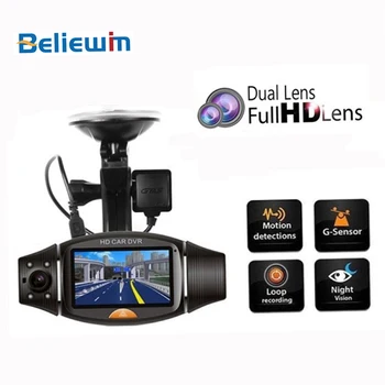 

R310 Car DVR Camera GPS Dual Lens 2.7 Inch Video Recorder Dash Camera Rear View HD 1080P Night Vision