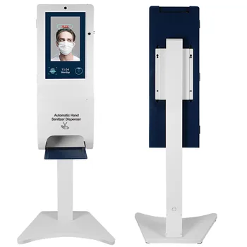 

Wifi Lcd Display Sanitizers Dispense with Automatic Temperature measurement Hand Sanitizer Digital Signage