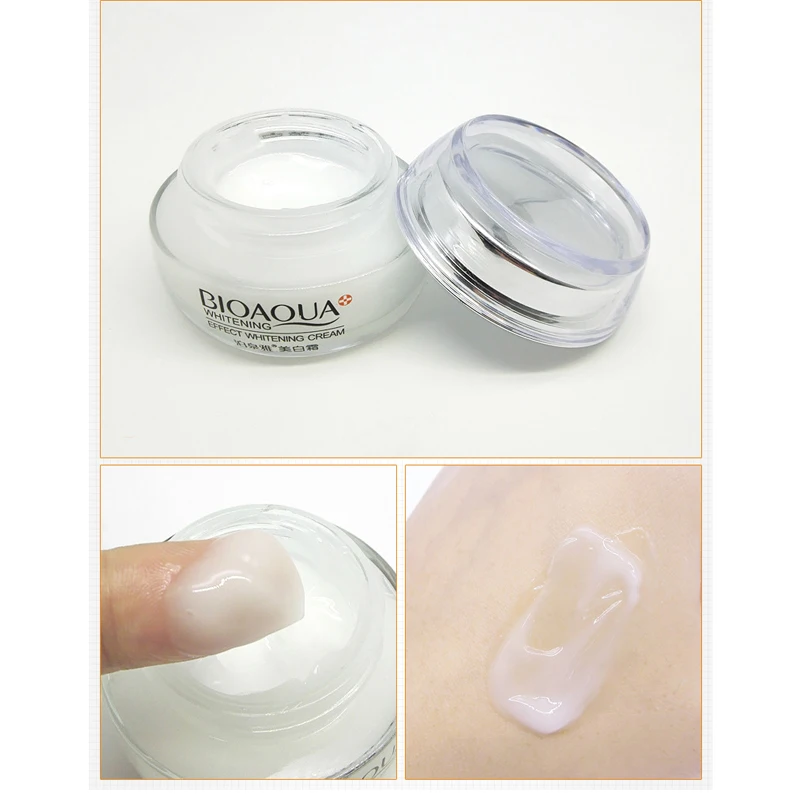 Bioaqua отбеливающий крем для лица удаление веснушек melasma пигмент меланин солнечные ожоги пятна беременности акне коричневые пятна дневной крем
