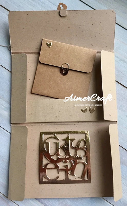 Металлические режущие штампы Key Love Lock трафарет для скрапбукинга сделай сам