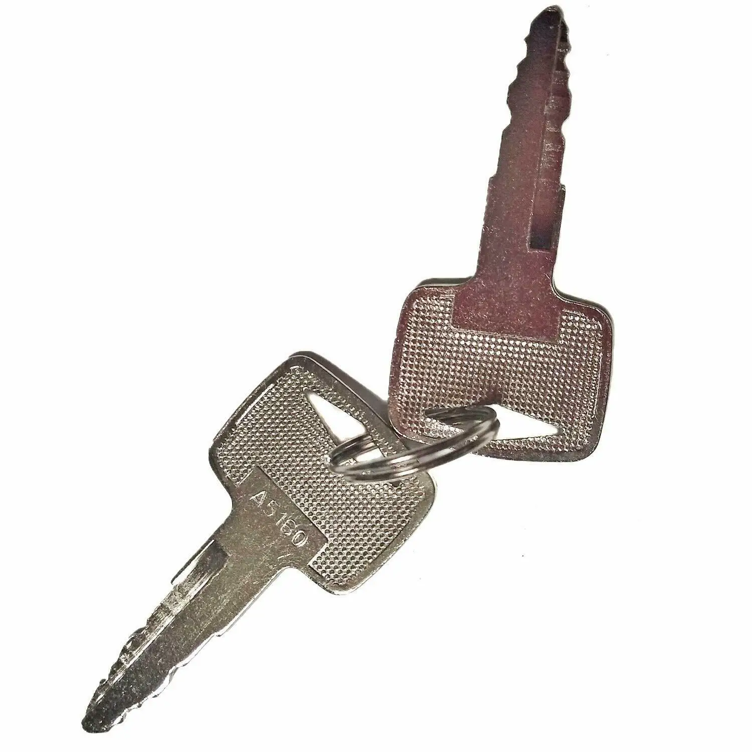 2pc Ignition Keys For Mitsubishi For Caterpillar Forklift 91A07-01910 A5160