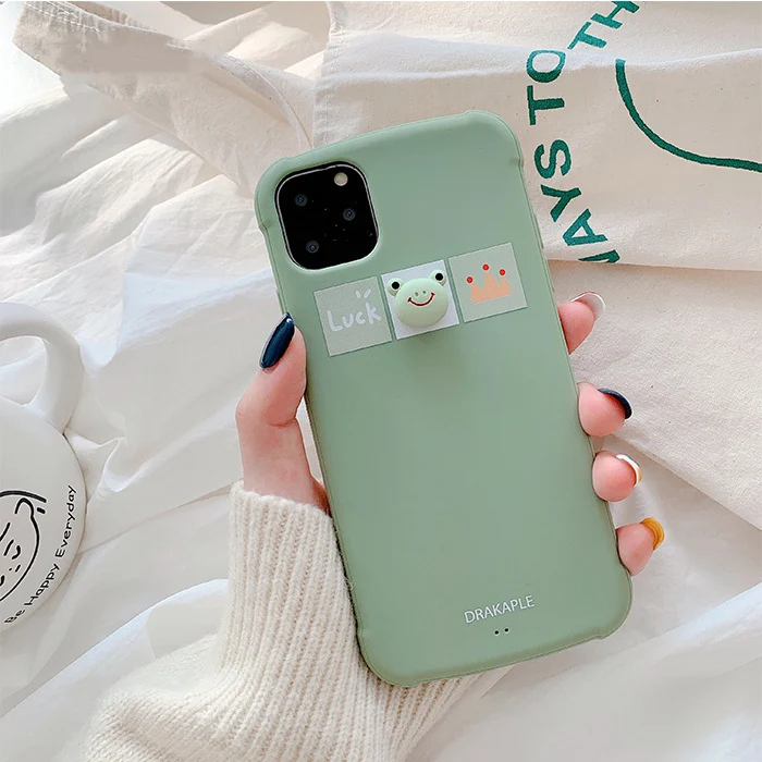 E Матовый чехол для телефона для iphone 11 11Pro Max XS Max X XR 3D Детский динозавр Лев чехол для iphone 7 8 plus чехол на телефон с изображениями героев мультфильмов - Цвет: E