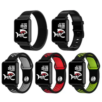 

Smart Watch Land 1 1.3Inch Full Touch Screen IP68 Waterproof Bluetooth Sports Smart Watch Wearable Wristbands Magnetic Charging