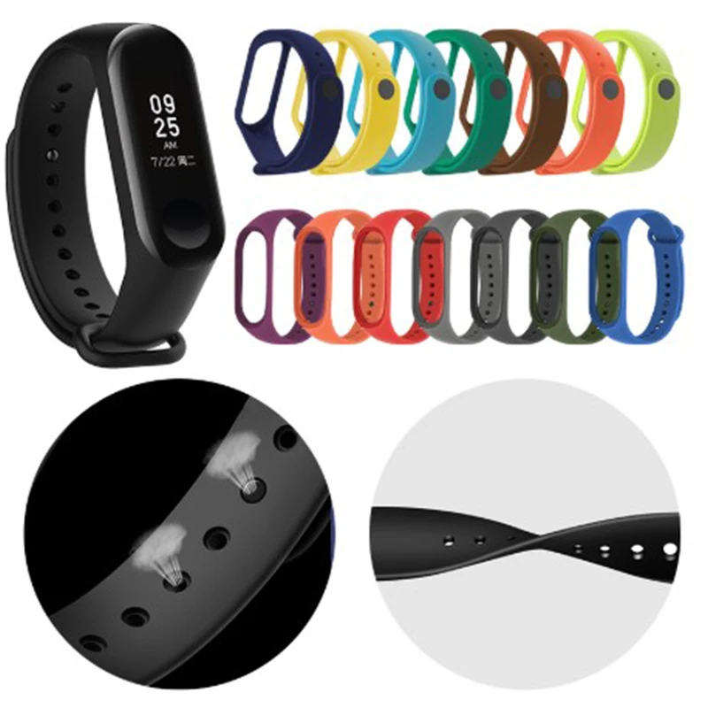 รูปสินค้า ซิลิโคนสายรัดข้อมือ Mi Band 5/6/7