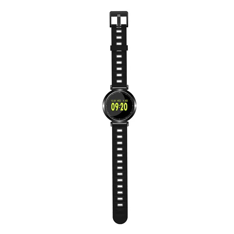 Smart Bracelet Watch Color Screen Metal Shell Multifunctional Waterproof Sports Watch (Grey)