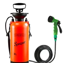 Уличный душ переносной походный душ многофункциональный распылитель для ванны полив цветы Автомойка небольшого размера с распылителем 5л